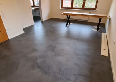 Design Fußboden Beschichtung Esszimmer - Otten Fußbodentechnik GmbH & Co KG Referenz