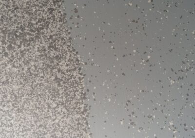 Estrich Designboden EP Chips Vollabstreuung licht- und staubgrau