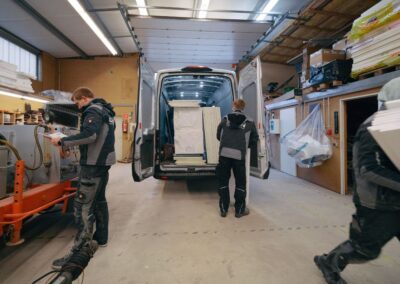 Otten Fußbodentechnik Lagerhalle