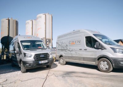 Bullis und Estrich Silos von Otten Fußbodentechnik