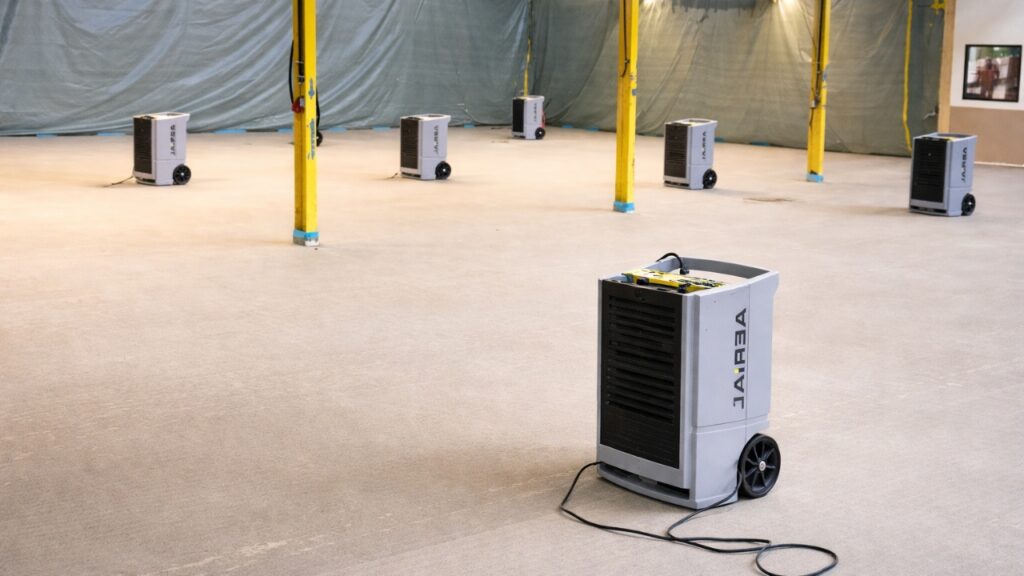 Bautrocknung Estrichtrocknung Professionelle Trocknung